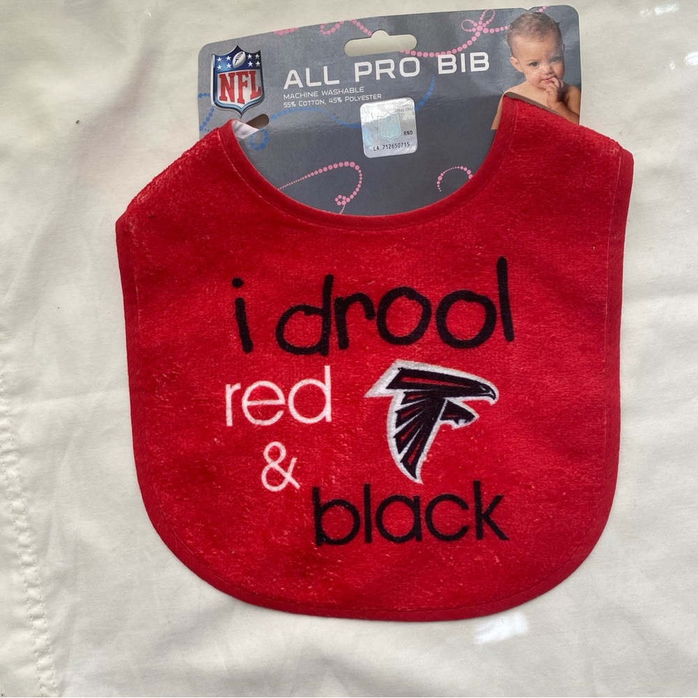 NFL All Pro Bib - Red & Black Design